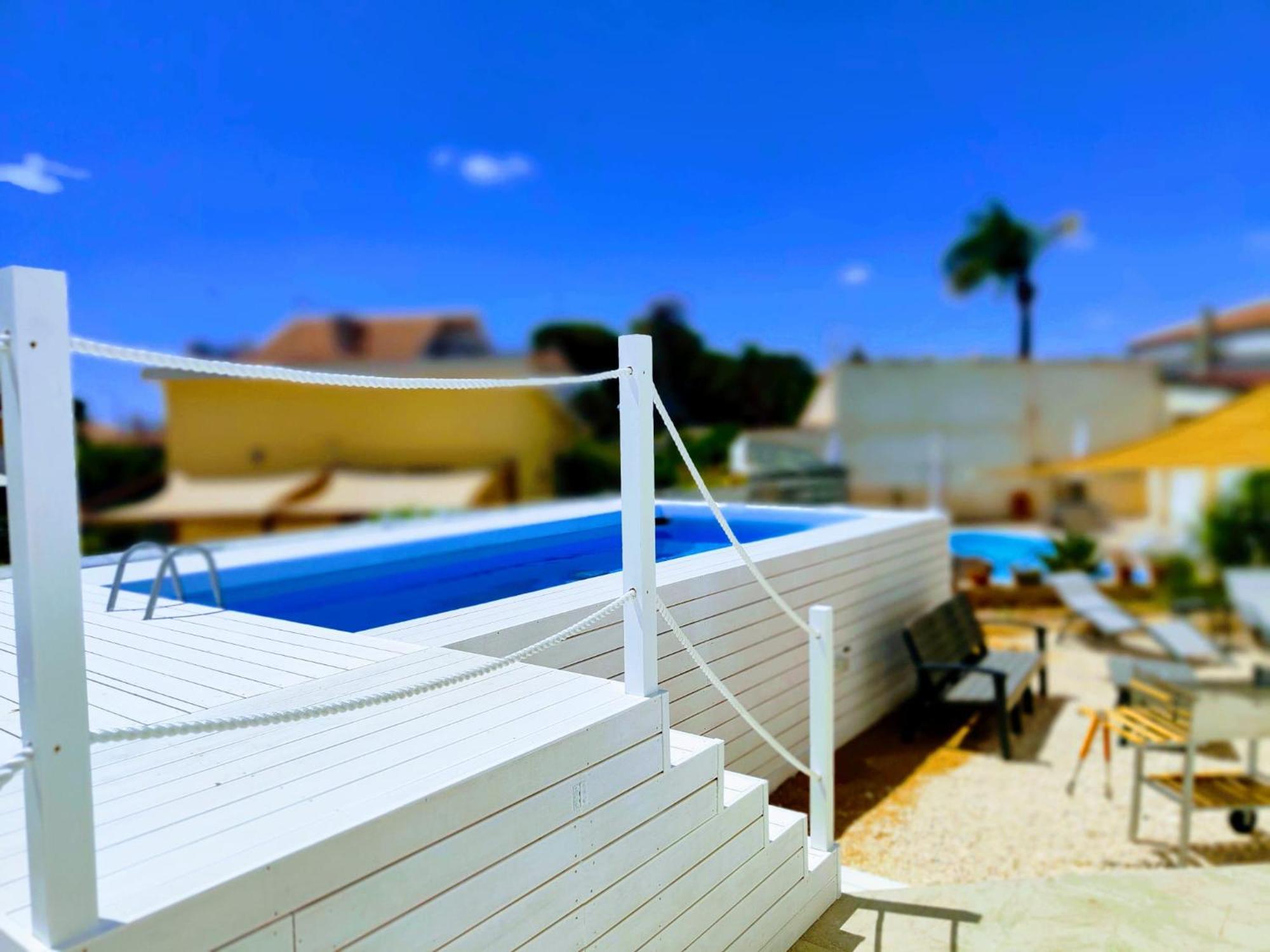 Pool Seaside Relais - Ville Ninfea, Marea, Rosa E Cassiopea Fontane Bianche Εξωτερικό φωτογραφία