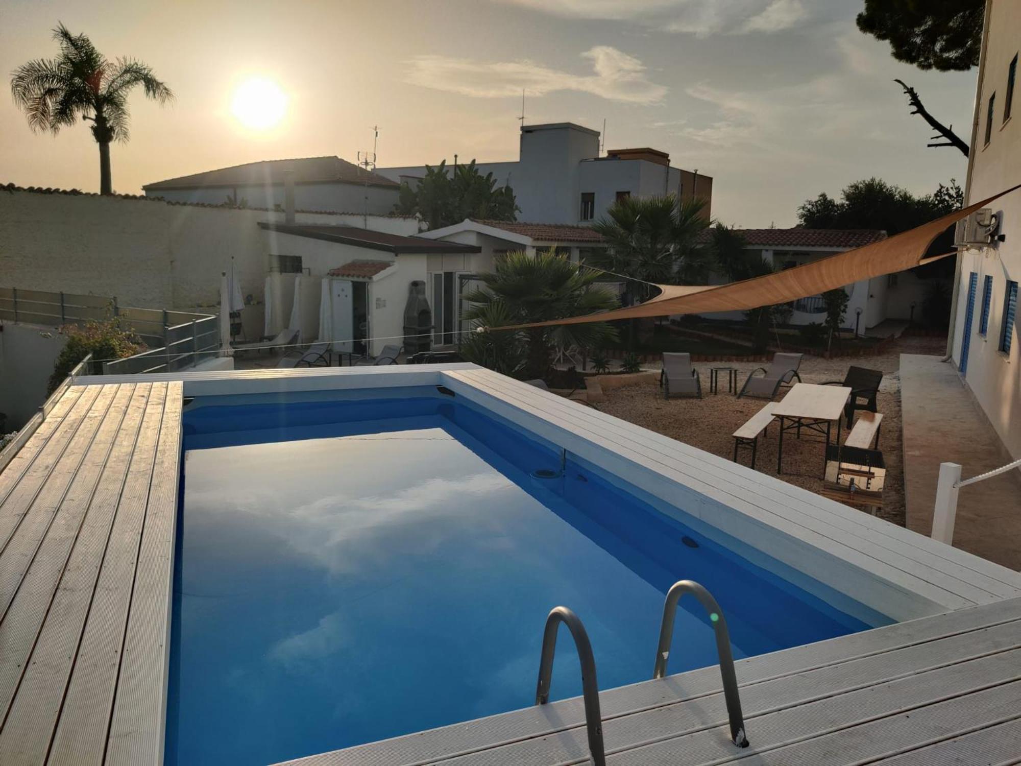 Pool Seaside Relais - Ville Ninfea, Marea, Rosa E Cassiopea Fontane Bianche Εξωτερικό φωτογραφία