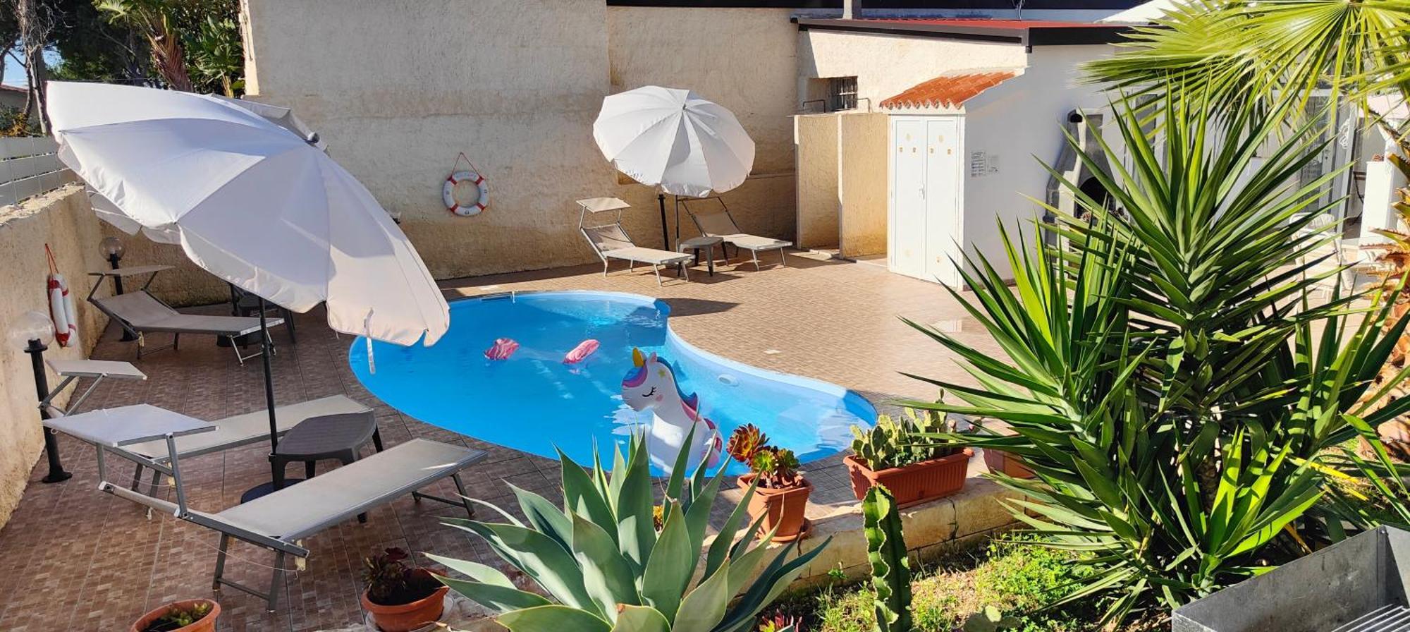 Pool Seaside Relais - Ville Ninfea, Marea, Rosa E Cassiopea Fontane Bianche Εξωτερικό φωτογραφία